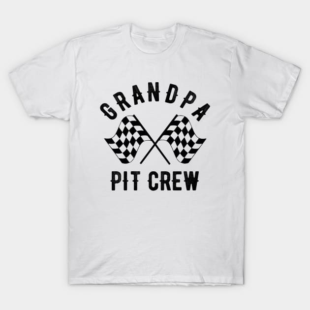 Grandpa Birthday Pit Crew Party T-Shirt by OriginalGiftsIdeas